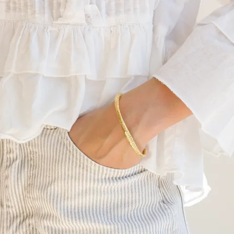 waterproof armband in verguld staal - OCEANA