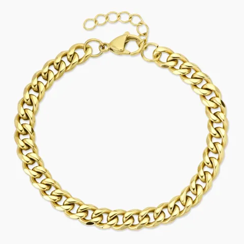 waterproof armband in verguld staal - OCEANA