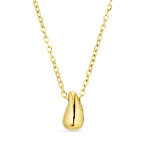waterproof ketting met hanger in verguld staal - OCEANA