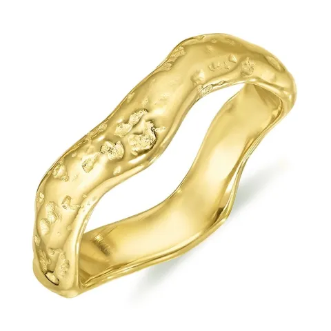 waterproof ring in verguld staal - OCEANA