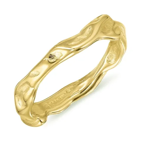 waterproof ring in verguld staal - OCEANA