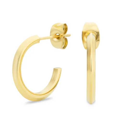 17 mm waterproof halfcreool in verguld staal - OCEANA