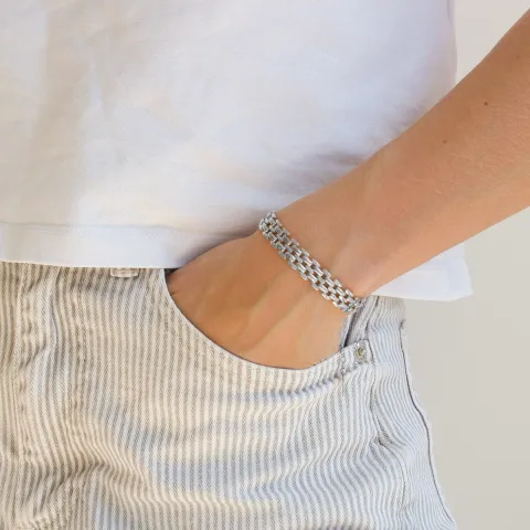 waterproof armband in staal - OCEANA