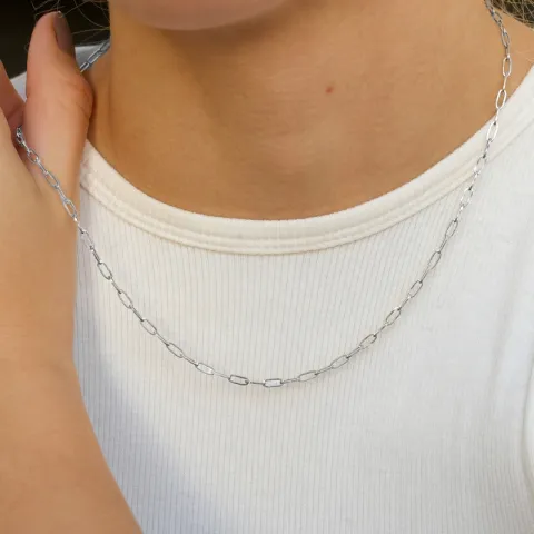 waterproof ketting in staal 45 cm x 2 mm  - OCEANA