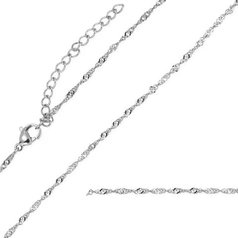 waterproof ketting in staal 45 cm x 2 mm  - OCEANA