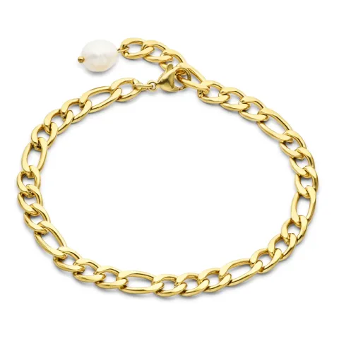 waterproof enkelbandje in verguld staal 25 cm x 7,0 mm  - OCEANA