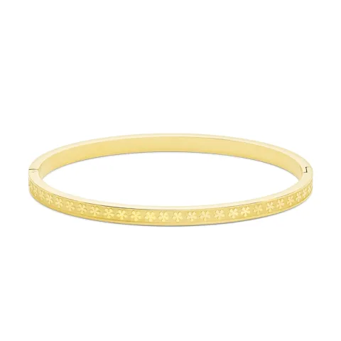 waterproof armband in verguld staal  x 4,0 mm  - OCEANA