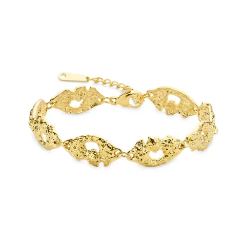 waterproof armband in verguld staal - OCEANA