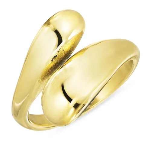 waterproof ring in verguld staal - OCEANA