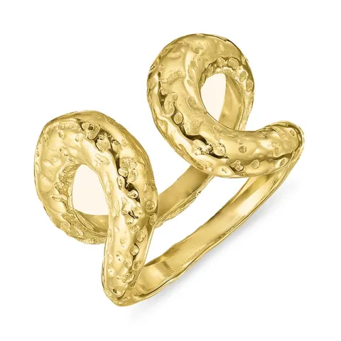 waterproof ring in verguld staal - OCEANA