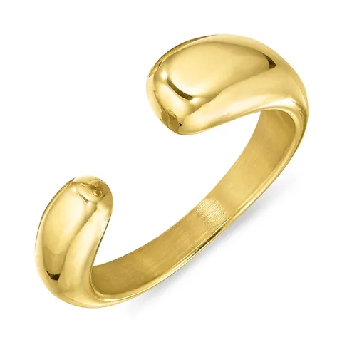 waterproof ring in verguld staal - OCEANA