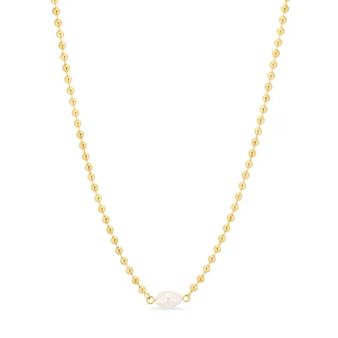 waterproof ketting in verguld staal - OCEANA