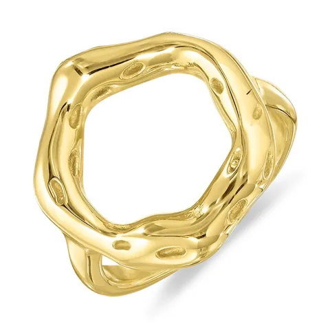 waterproof oorbellen in verguld staal - OCEANA