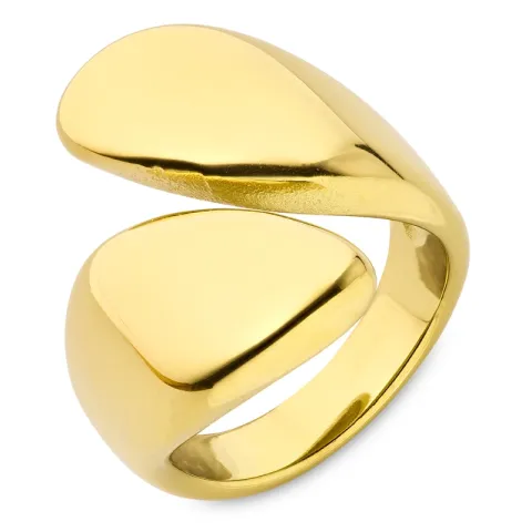 waterproof ring in verguld staal - OCEANA