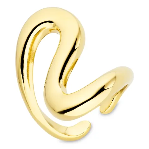 waterproof ring in verguld staal - OCEANA