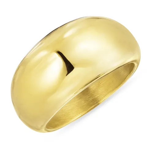 waterproof ring in verguld staal - OCEANA