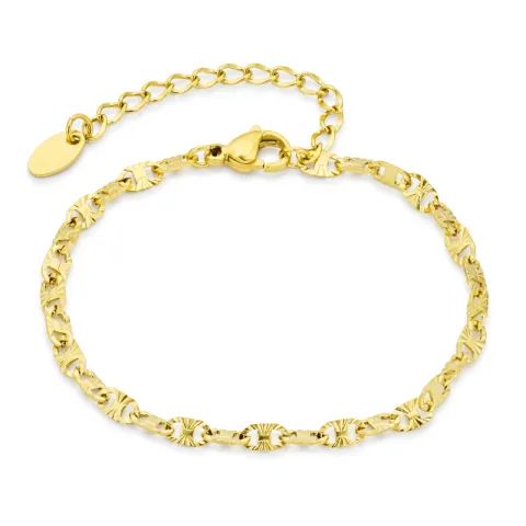 waterproof armband in verguld staal - OCEANA