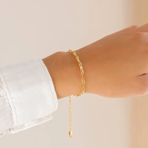 waterproof armband in verguld staal - OCEANA