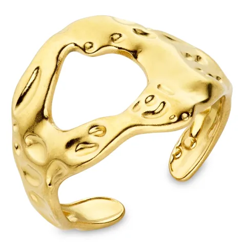 waterproof ring in verguld staal - OCEANA