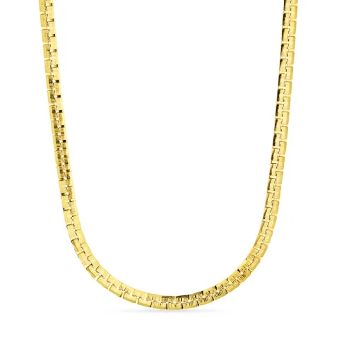 waterproof ketting in verguld staal - OCEANA