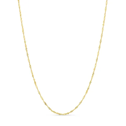 waterproof ketting in verguld staal 45 cm x 1,7 mm  - OCEANA