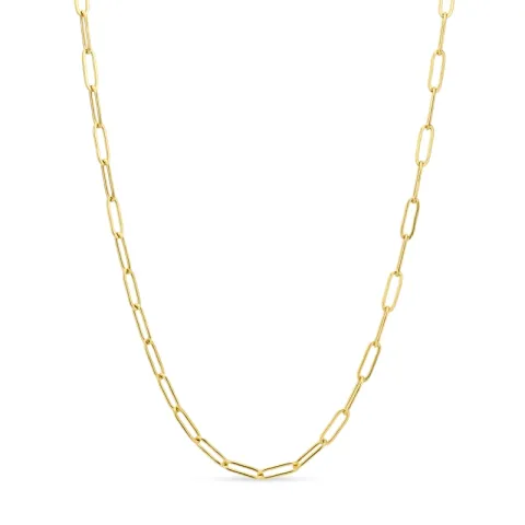 waterproof ketting in verguld staal 60 cm x 3,5 mm  - OCEANA