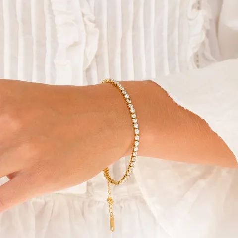 waterproof armband in verguld staal - OCEANA