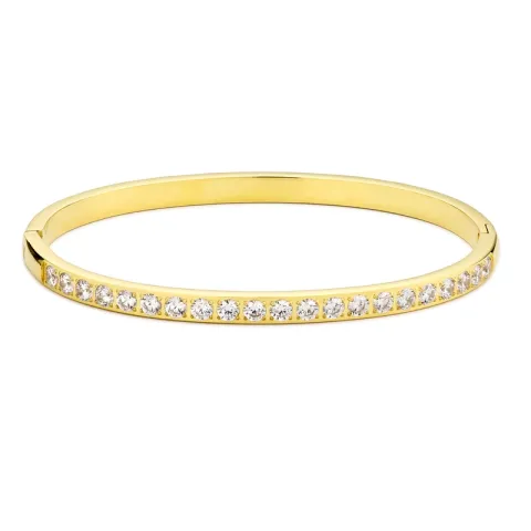 waterproof zirkoon armband in verguld staal - OCEANA