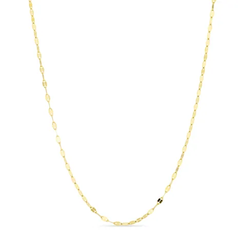 waterproof ketting in verguld staal 40+5 cm x 2 mm  - OCEANA