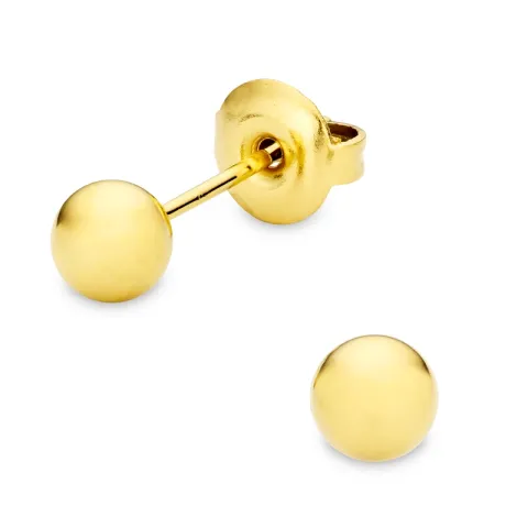 5 mm waterproof oorsteker in verguld staal - OCEANA