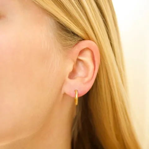 14 mm waterproof creool in verguld staal - OCEANA