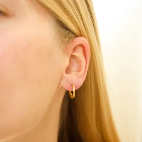 14 mm waterproof creool in verguld staal - OCEANA