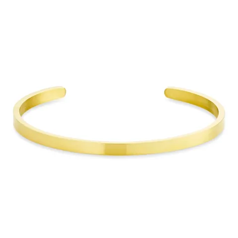 waterproof armband in verguld staal  x 4,0 mm  - OCEANA