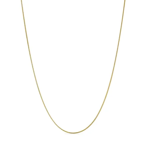 waterproof slangenketting in verguld staal  x 1,0 mm  - OCEANA