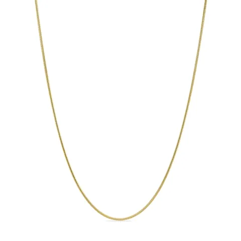 waterproof slangenketting in verguld staal  x 1,2 mm  - OCEANA