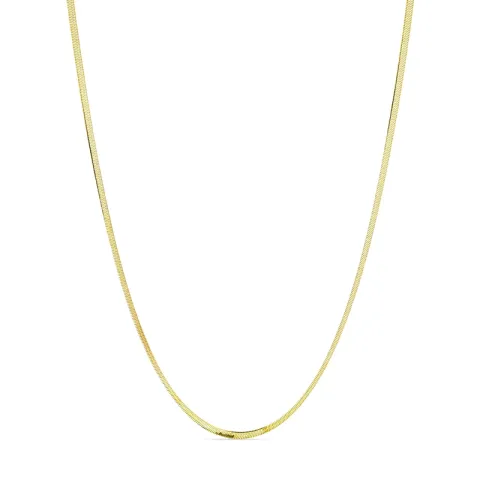 waterproof slangenketting in verguld staal  x 2,0 mm  - OCEANA