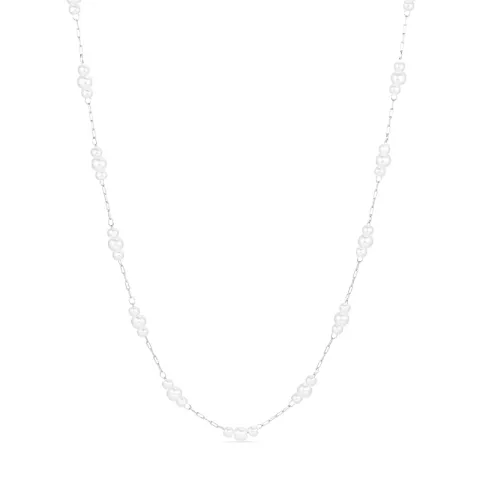 waterproof parel ketting in staal - OCEANA