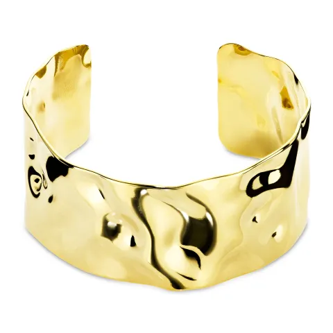 waterproof armband in verguld staal  x 30,50 mm  - OCEANA