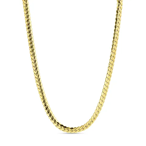 waterproof ketting in verguld staal  x 6,5 mm 