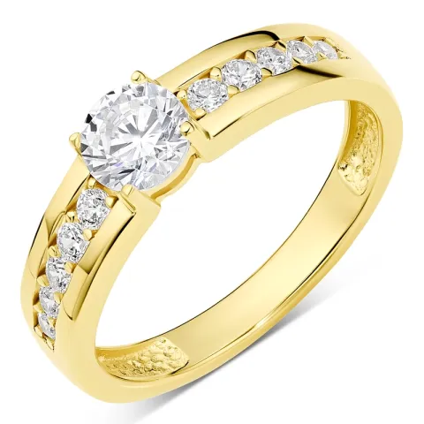 zirkoon ring in zilver