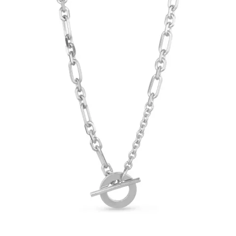 figaro ketting in zilver 45 cm x 5,6