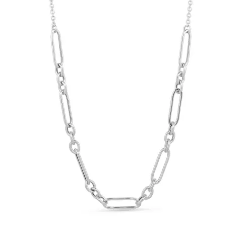 figaro ketting in zilver 45 cm x 5,7 mm