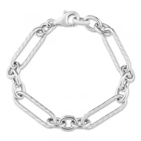 figaro armband in zilver 17, 18cm x 7,1 mm