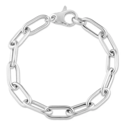 ankerarmband in zilver 17, 18cm x 6,7 mm