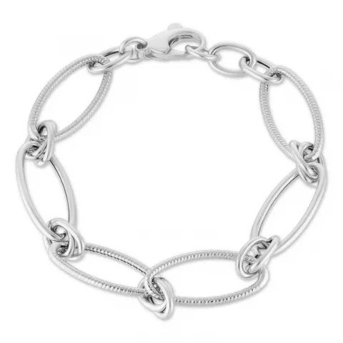armband in zilver 17, 18cm x 9,5 mm