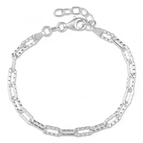 armband in zilver 17 plus 3 cm x 4,1