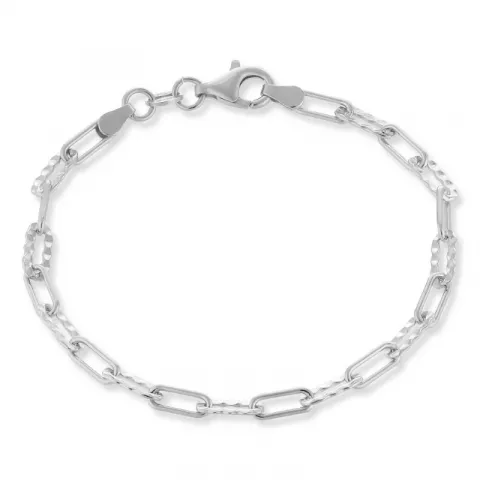 armband in zilver 17, 18cm x 3,5 mm