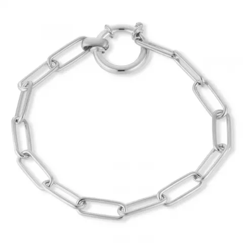 armband in zilver 17, 18cm x 5 mm