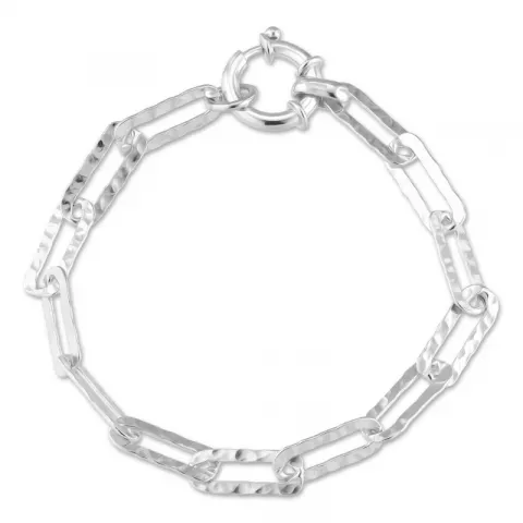 armband in zilver 17, 18cm x 5,6 mm