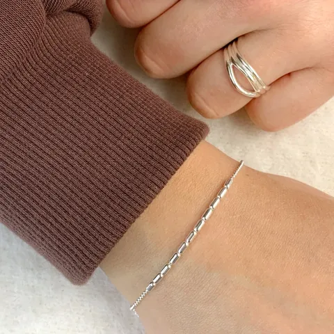 armband in zilver x 2,1 mm